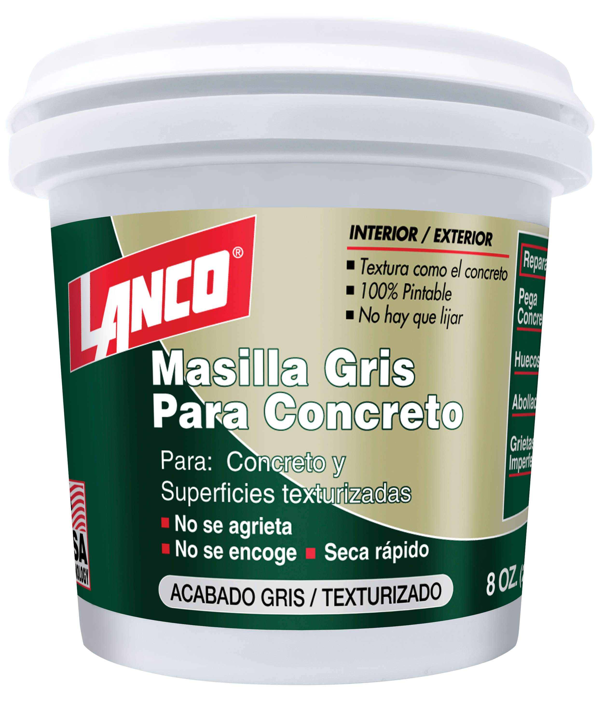 MASILLA GRIS PARA CONCRETO